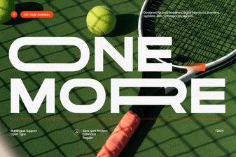 One More Font: Creative Ideas for Your Design Projects