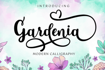 Gardenia Font for Designers and Creative Projects