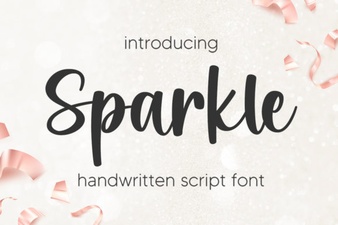 Sparkle Fonts for Design & Creative Projects